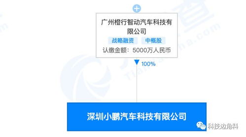 深圳小鵬汽車科技公司成立，注冊資本5000萬強(qiáng)化智能出行安全布局